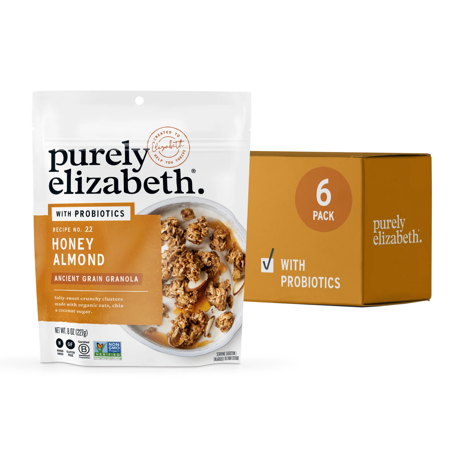 Honey Almond Probiotic Ancient Grain Granola