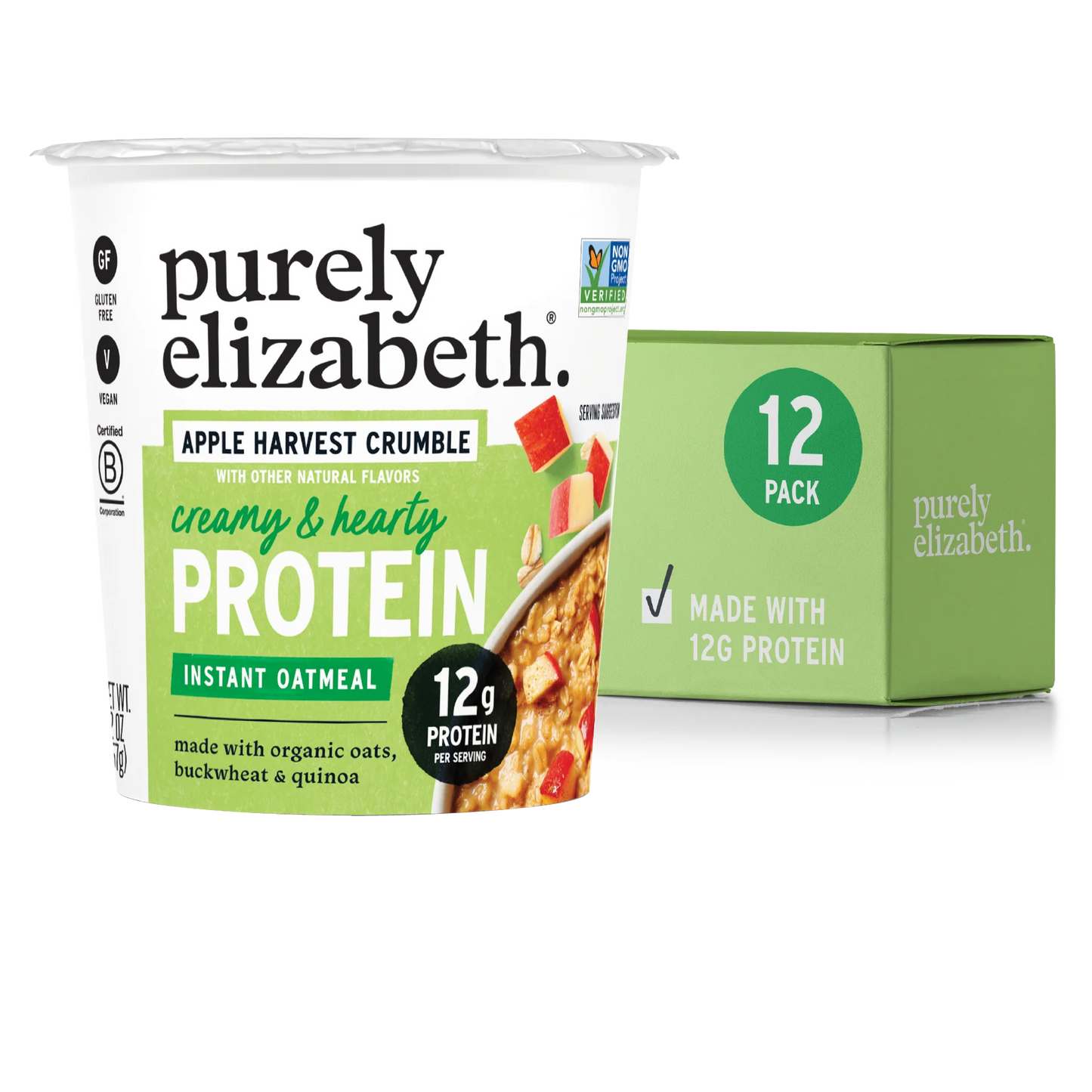 Apple Harvest Crumble Protein Oatmeal Cup