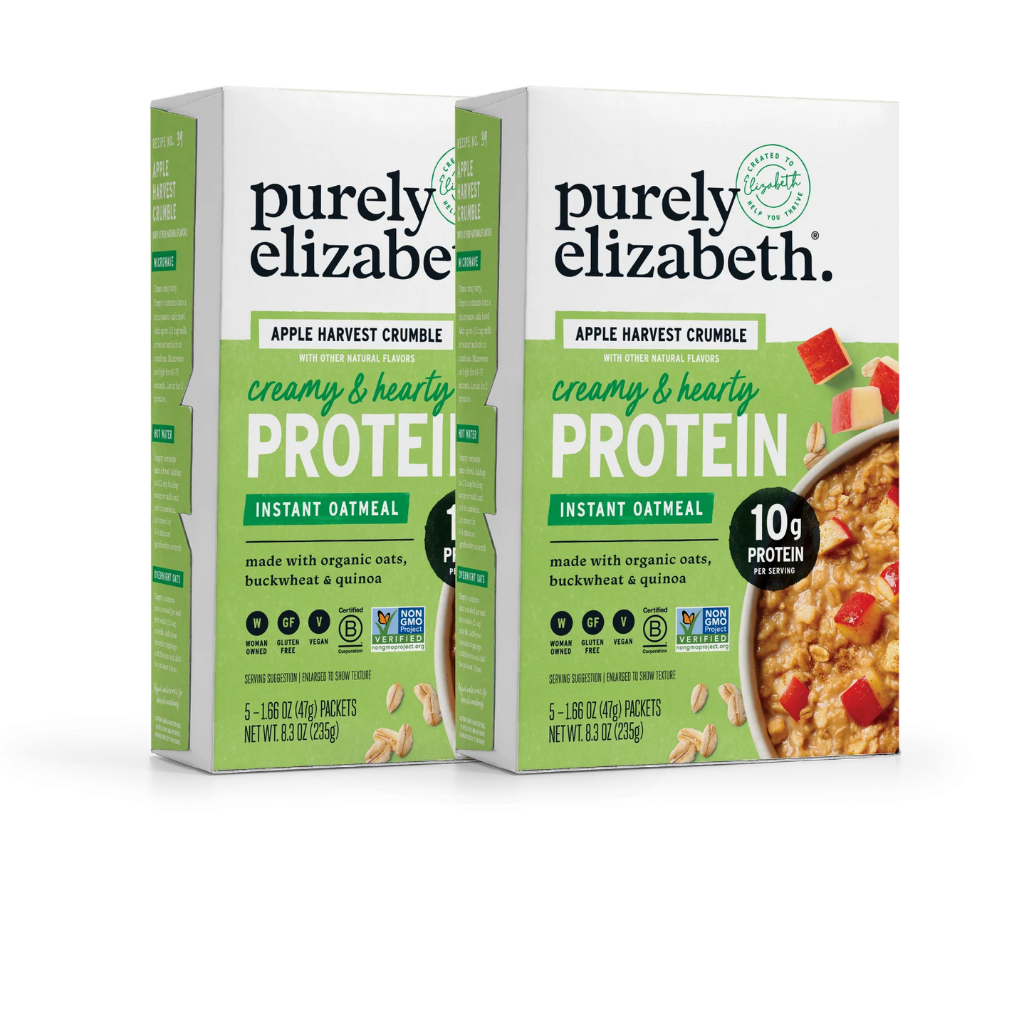 Apple Harvest Crumble Protein Oatmeal