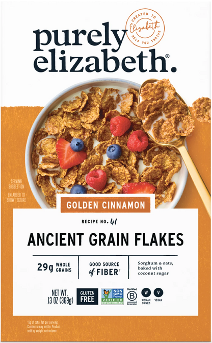 Golden Cinnamon Ancient Grain Flakes