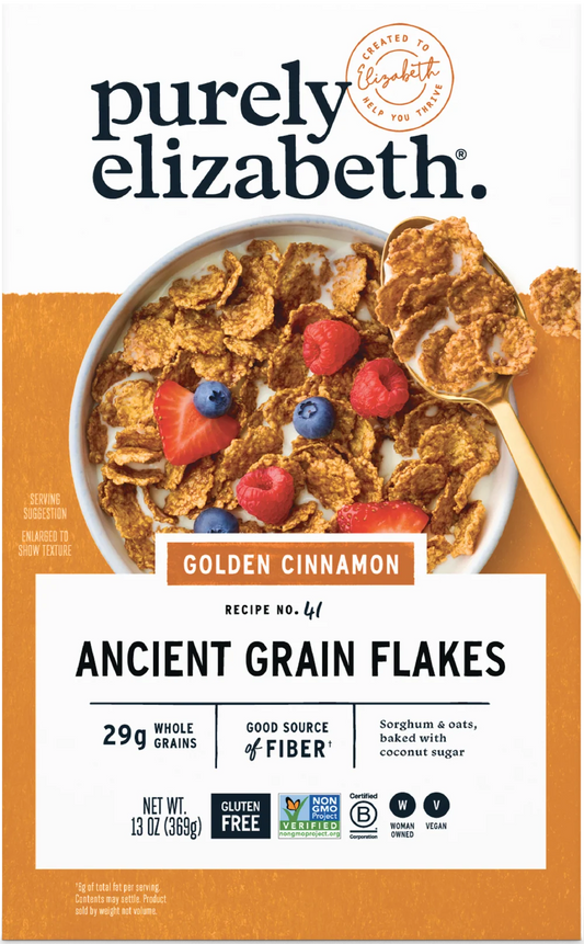 Golden Cinnamon Ancient Grain Flakes