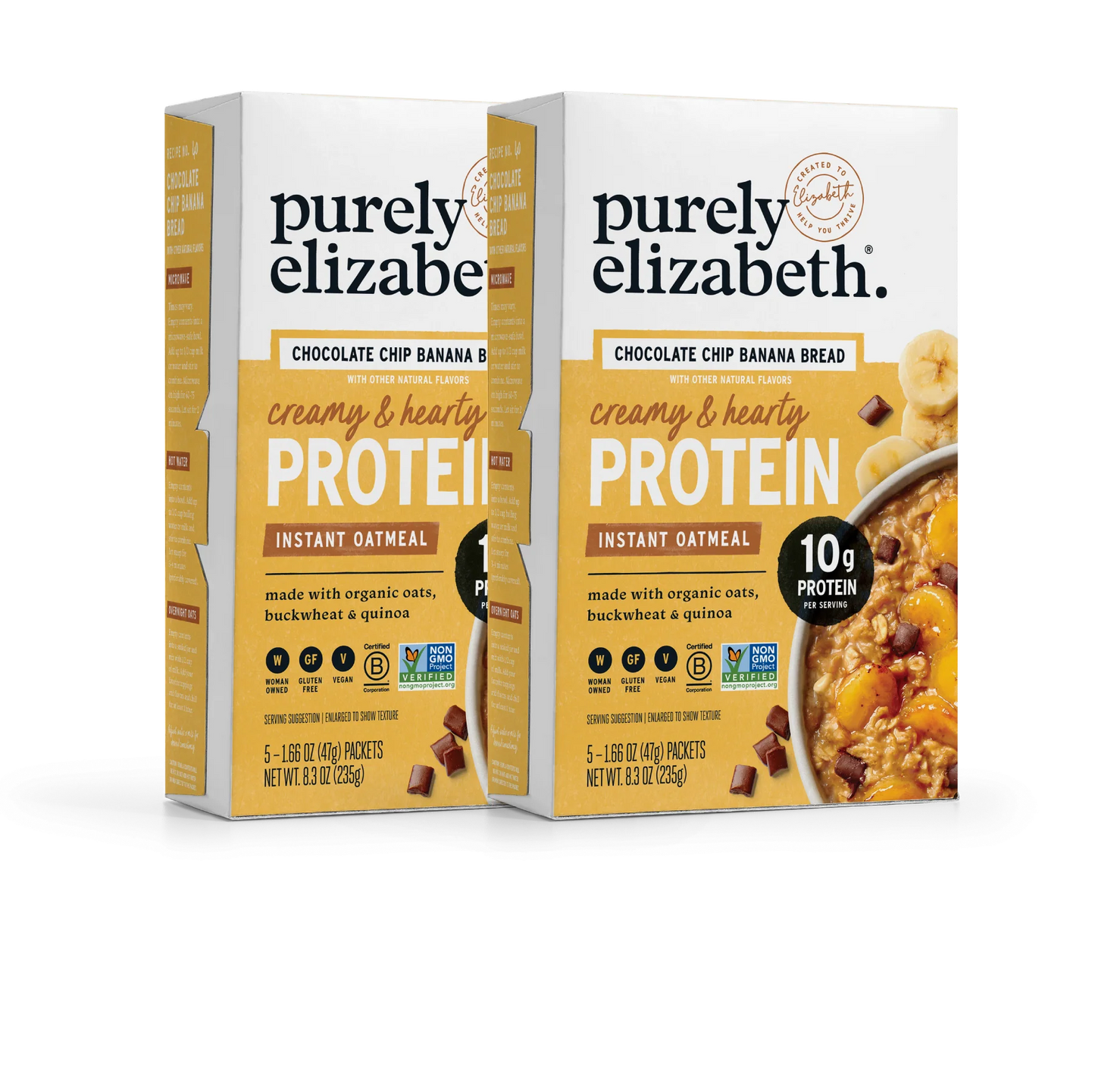 Chocolate Chip Banana Bread Instant Protein Oatmeal