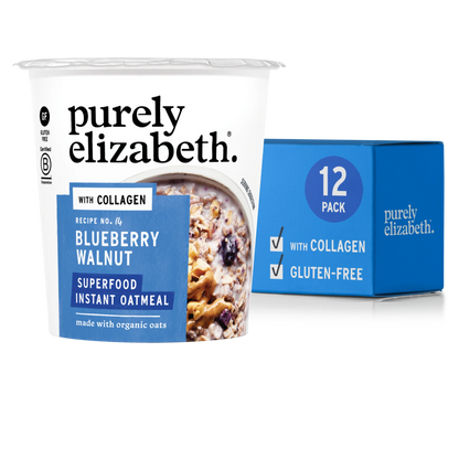 Blueberry Walnut Superfood Oat Cup with Collagen
