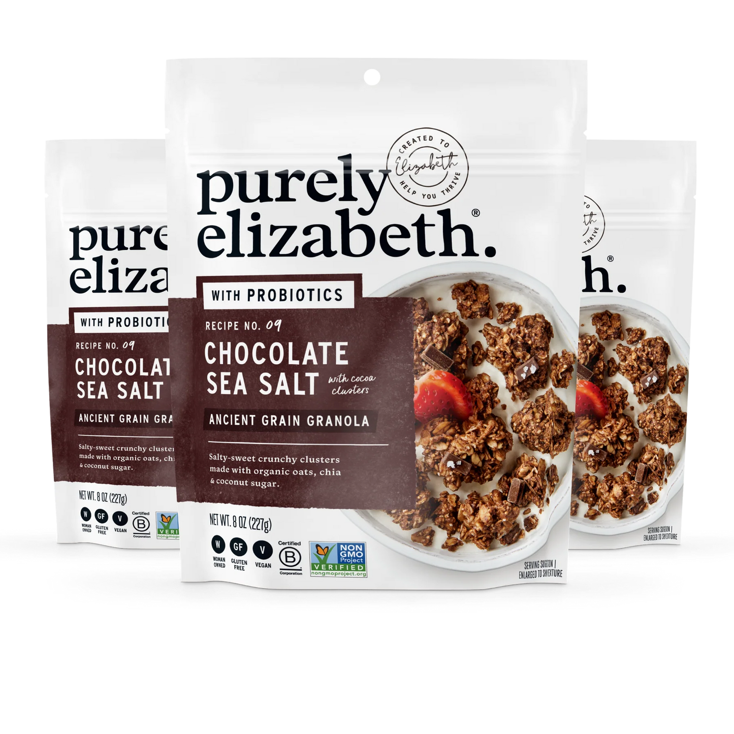 Chocolate Sea Salt Probiotic Ancient Grain Granola