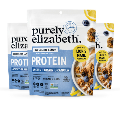 Blueberry Lemon Protein Granola