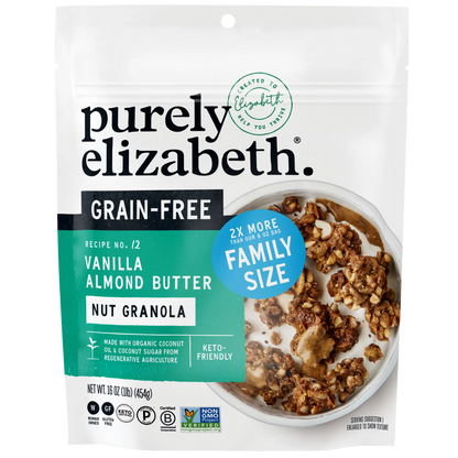 Vanilla Almond Butter Grain-Free Granola Family Size 16 oz