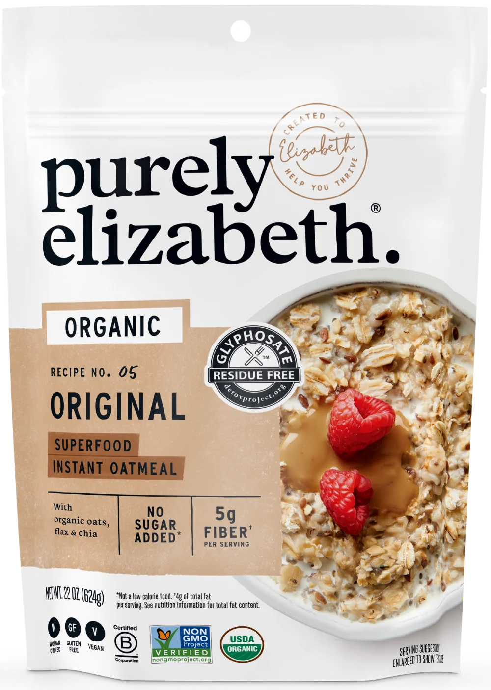 Original Superfood Oatmeal Pouch 22oz