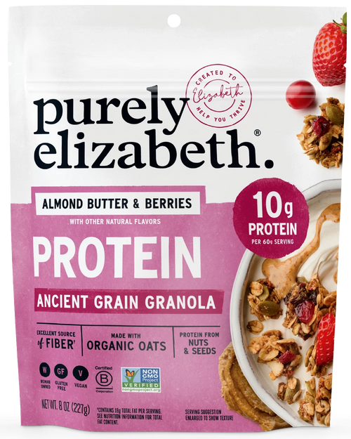 Almond Butter & Berries Protein Granola