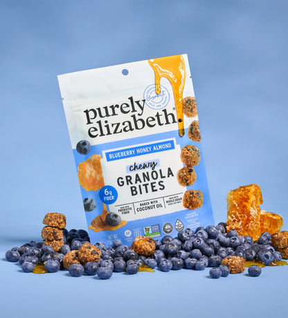 Blueberry Honey Almond Granola Bites