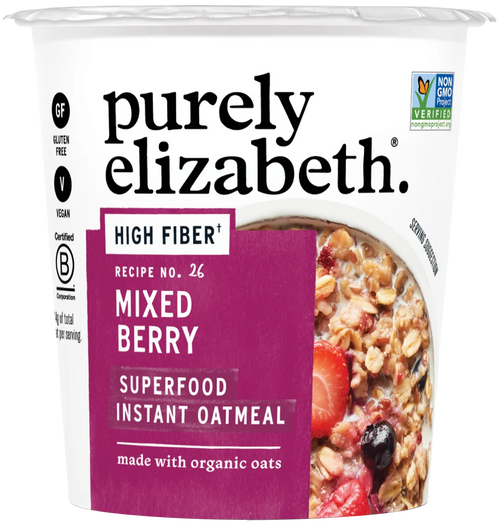 Mixed Berry Superfood Oat Cup with Prebiotic Fiber