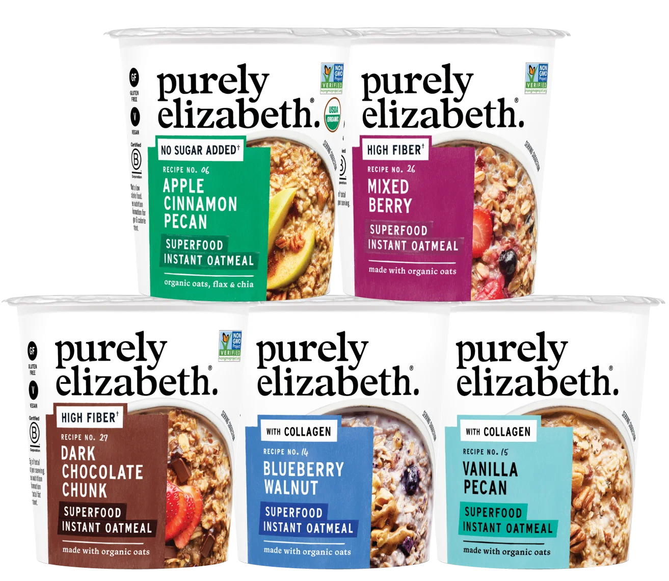Superfood Oat Cup Variety Pack (5 Ct.)