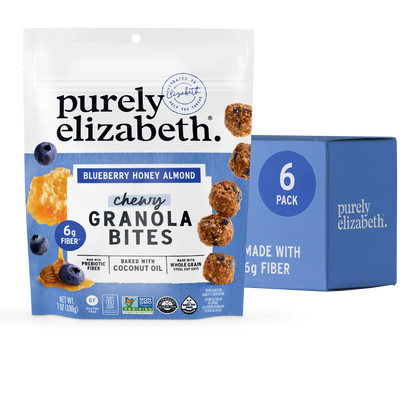 Blueberry Honey Almond Granola Bites