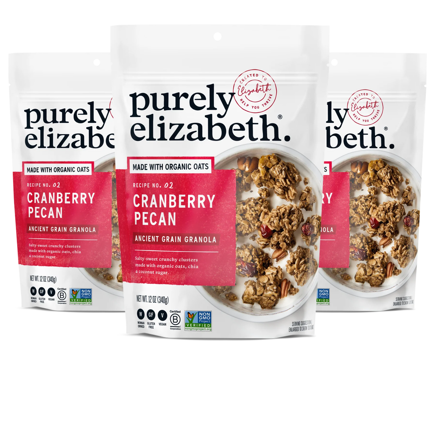 Cranberry Pecan Ancient Grain Granola