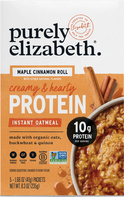 Maple Cinnamon Roll Protein Oatmeal