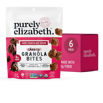 Dark Chocolate Chunk Granola Bites