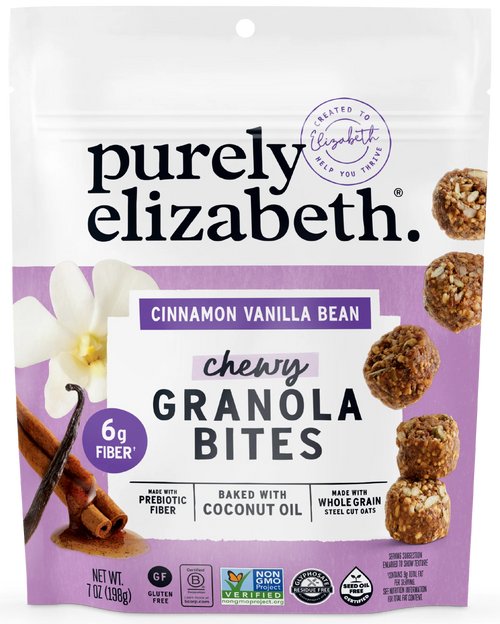 Cinnamon Vanilla Bean Granola Bites
