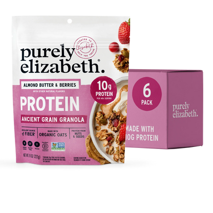 Almond Butter & Berries Protein Granola