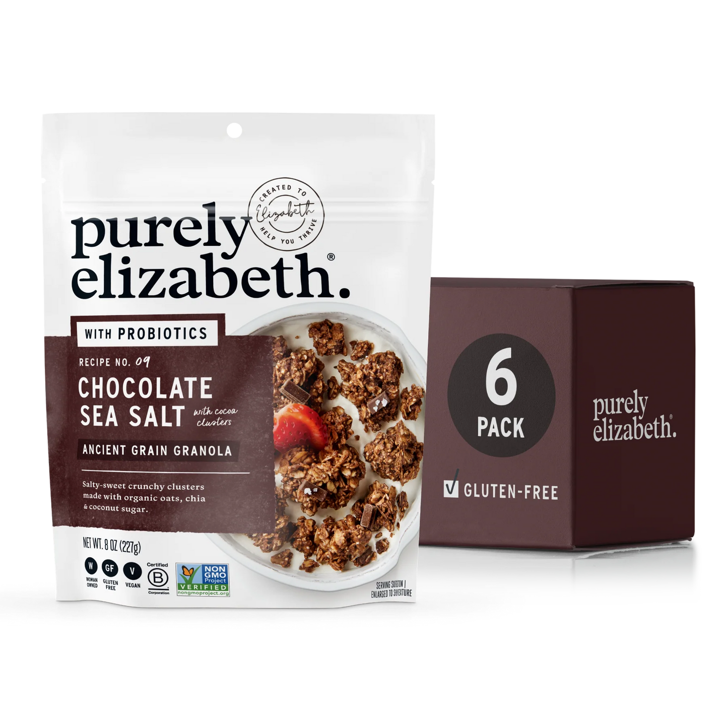 Chocolate Sea Salt Probiotic Ancient Grain Granola