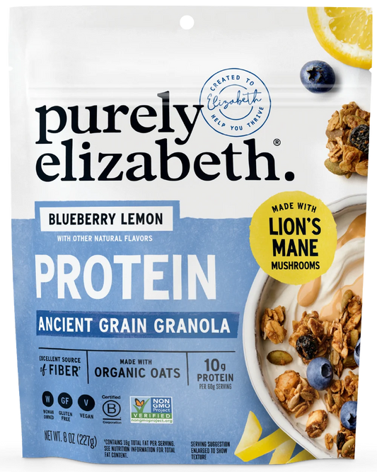 Blueberry Lemon Protein Granola
