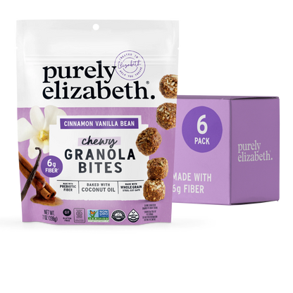 Cinnamon Vanilla Bean Granola Bites