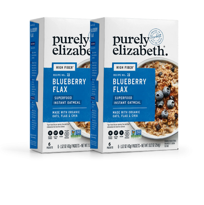 Blueberry Flax Superfood Oatmeal Multipack with Prebiotic Fiber