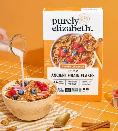 Golden Cinnamon Ancient Grain Flakes