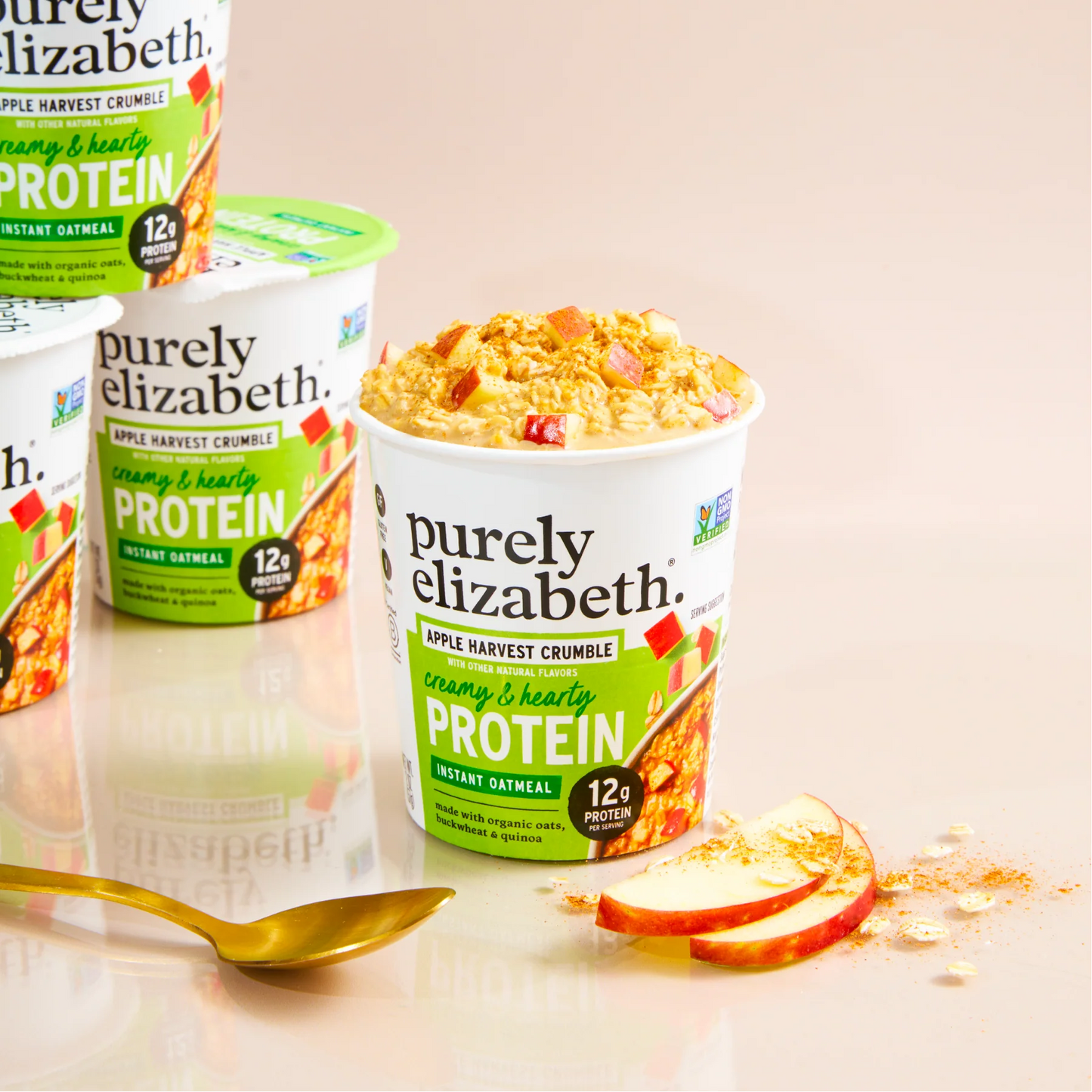 Apple Harvest Crumble Protein Oatmeal Cup