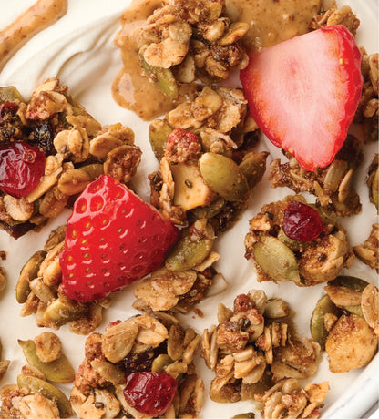 Almond Butter & Berries Protein Granola