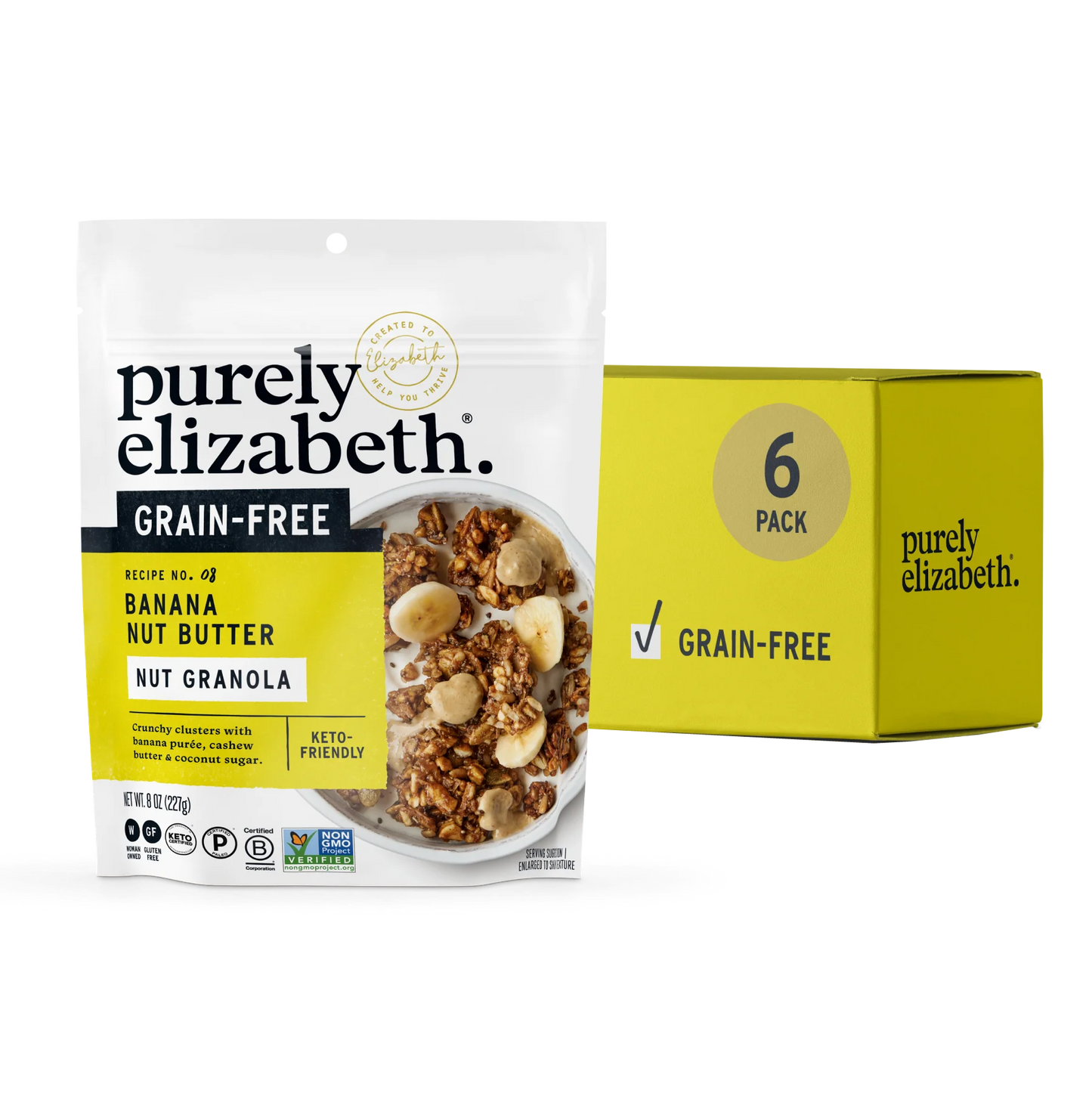 Banana Nut Butter Grain-Free Granola