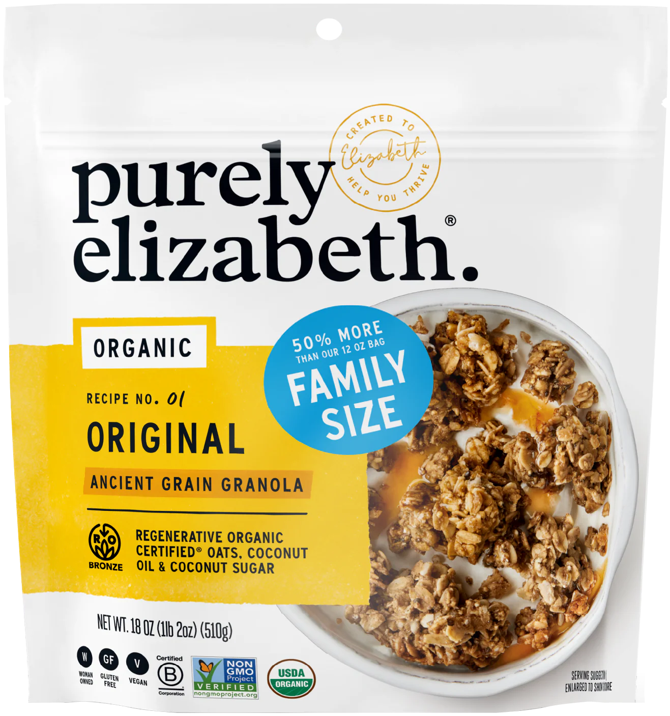 Original Ancient Grain Granola Family Size 18 oz