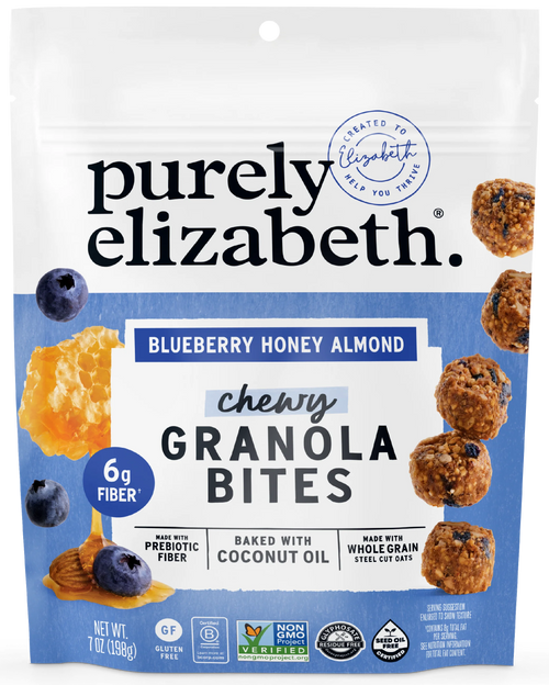 Blueberry Honey Almond Granola Bites