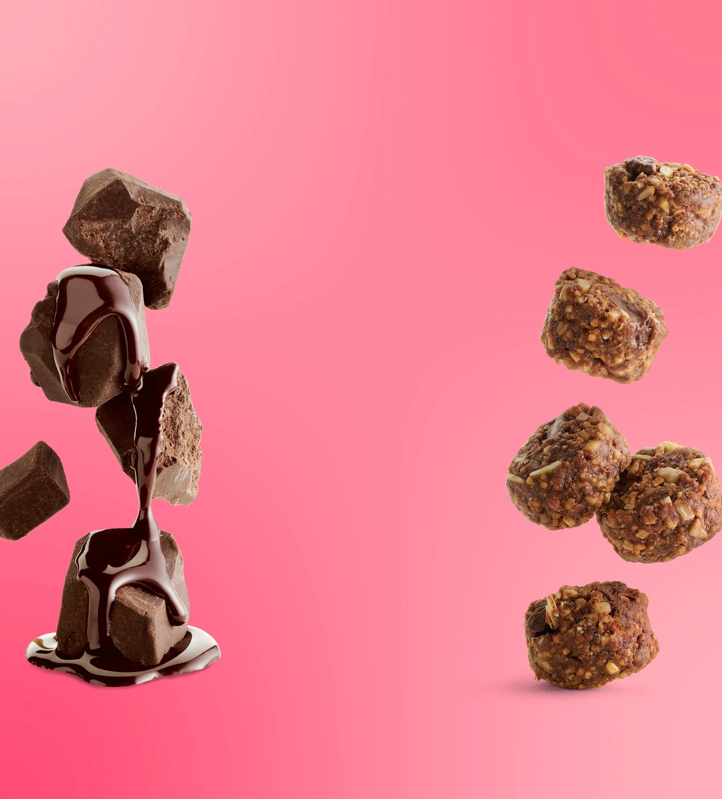 Dark Chocolate Chunk Granola Bites