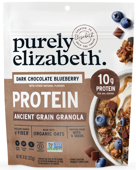 Dark Chocolate Blueberry Protein Granola