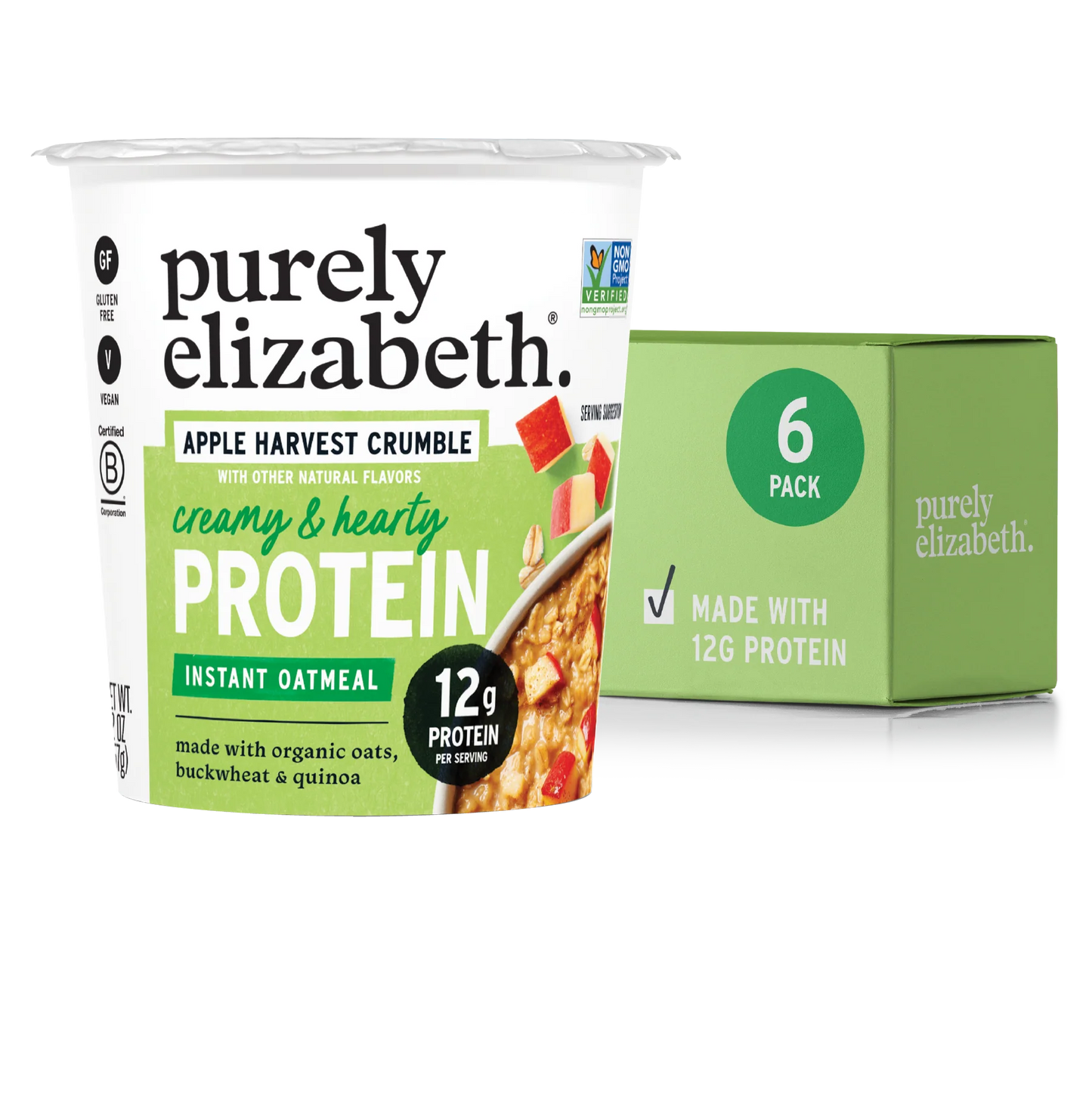 Apple Harvest Crumble Protein Oatmeal Cup